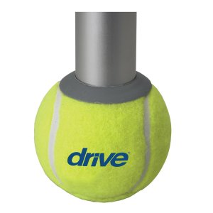 Drive Medical Tennis Ball Glides with Replaceable Glide Pads, Pack of 2, 10121